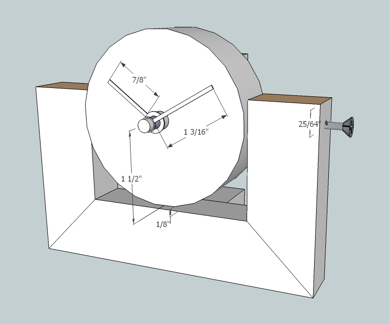 Desk Clock Hockey Stick Builds