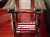 Hockey Stick End Table -  Red