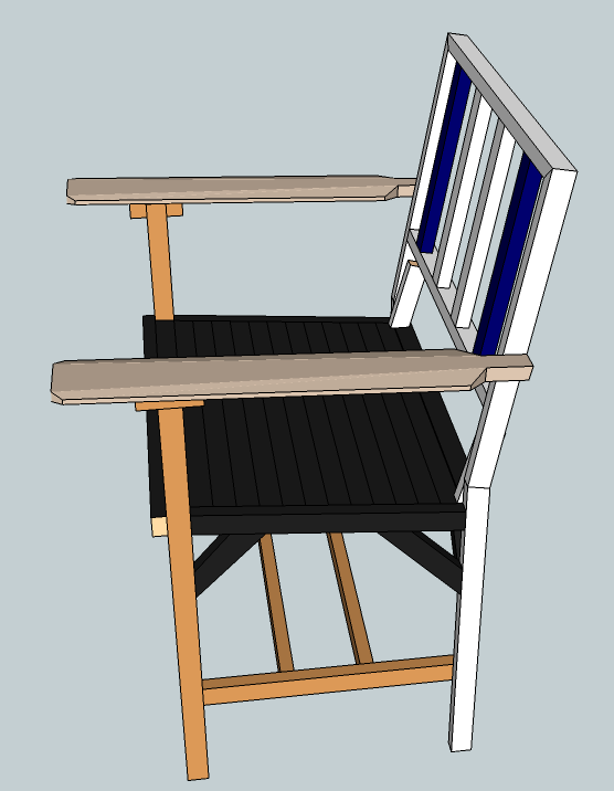 Finished chair