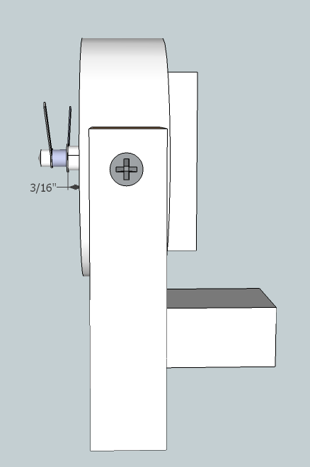 Hand clearance diagram