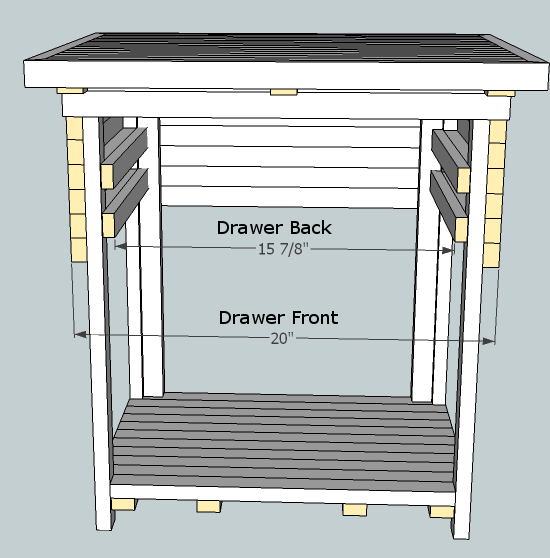 Drawer dimensions