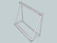 Stick Rack 3D model